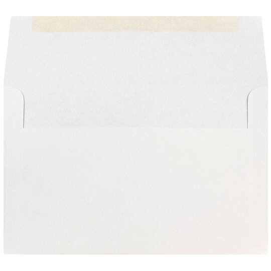 JAM Paper A10 White Invitation Envelopes